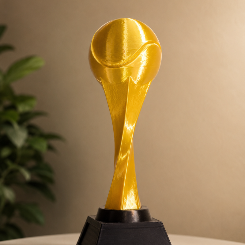 Trofeo doraado