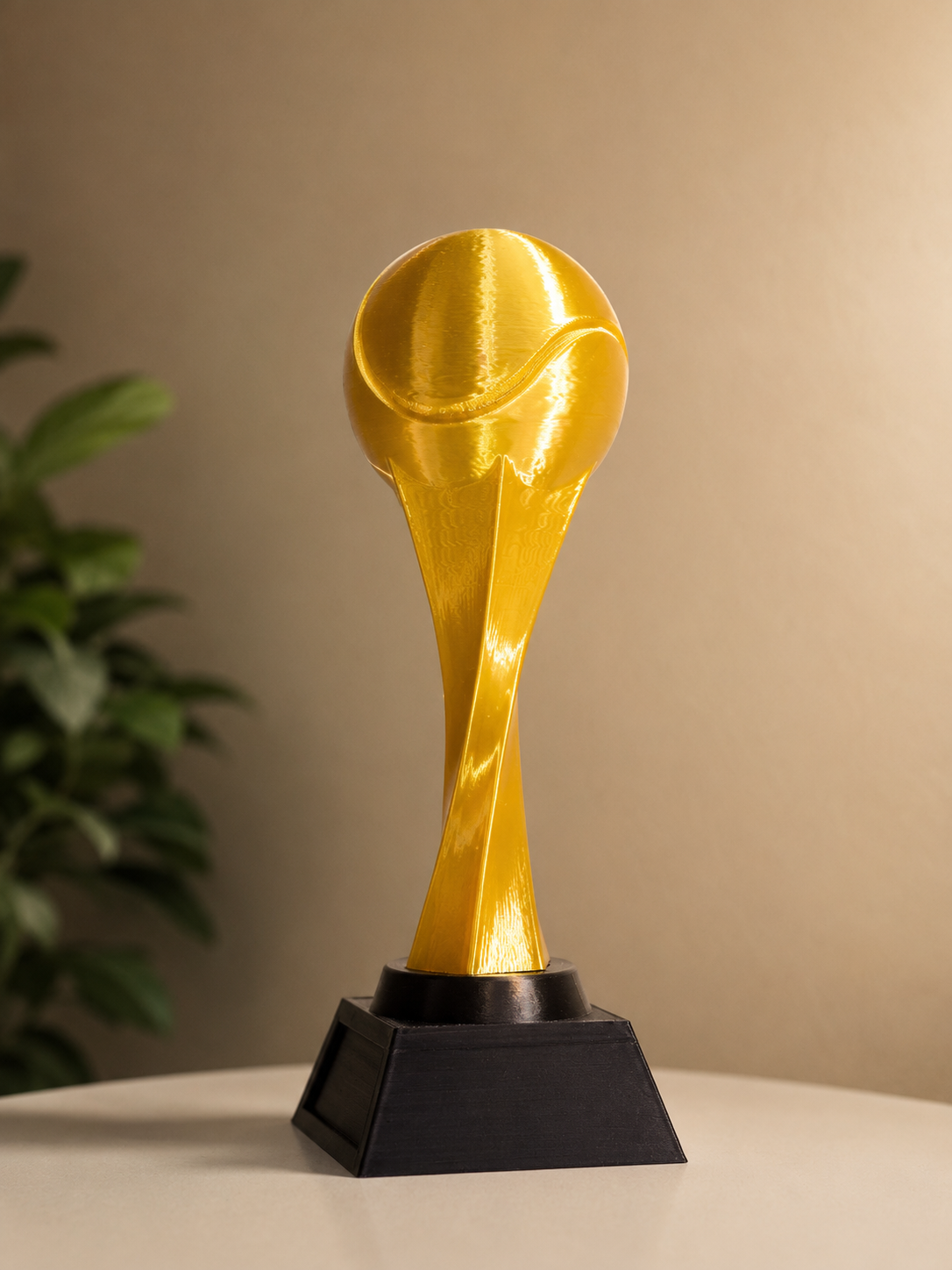 Trofeo doraado